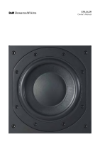 Bowers & Wilkins CT-8.2-LCR-Owners-Manual